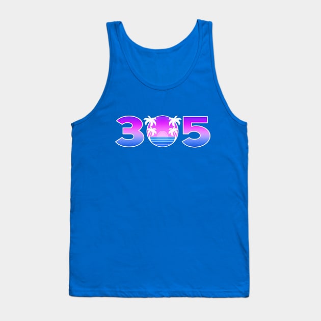 305 Tank Top by Ivetastic